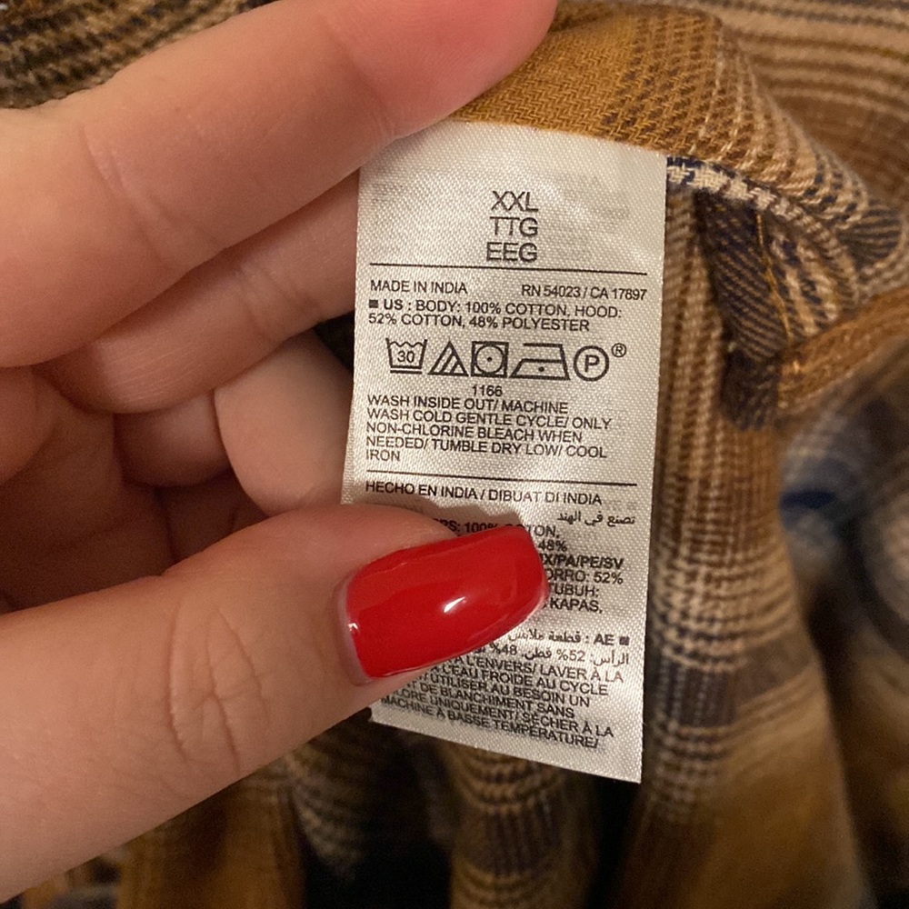Old Navy flannel shirt - Picture 6 of 11